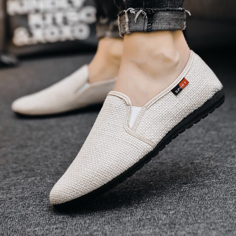 Adalberto Loafers Fritidssko Til Mænd - Beige