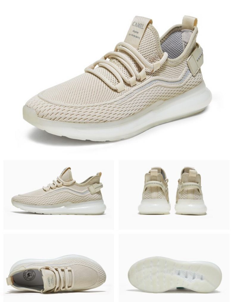 Adam Casual Sneakers Til Mænd - Beige