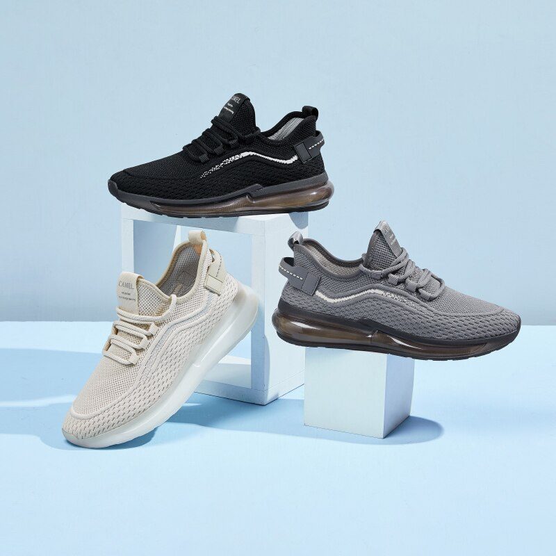Adam Casual Sneakers Til Mænd - Beige