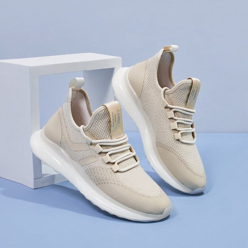 Adam Casual Sneakers Til Mænd - Beige