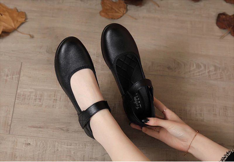 Adoracion Loafers Til Kvinder - Beige Hul