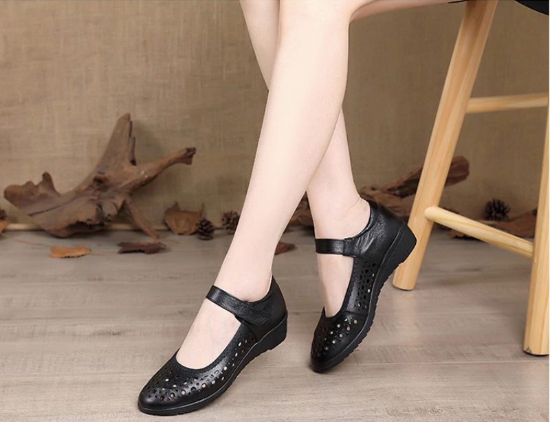 Adoracion Loafers Til Kvinder - Beige Hul