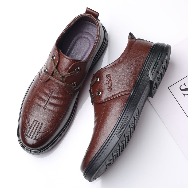 Adriano Loafers Dress Sko Til Mænd - Sort