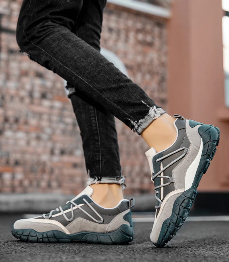 Aguirre Mode Sneakers Til Mænd - Sølv