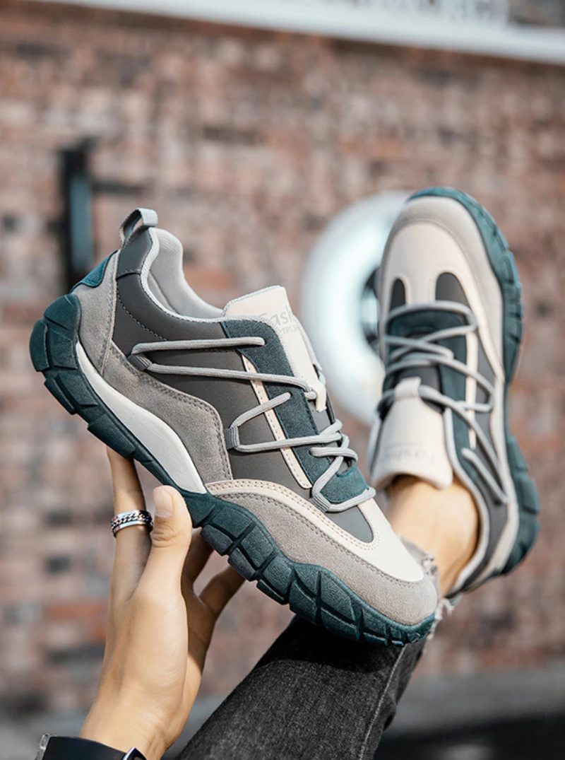 Aguirre Mode Sneakers Til Mænd - Sølv