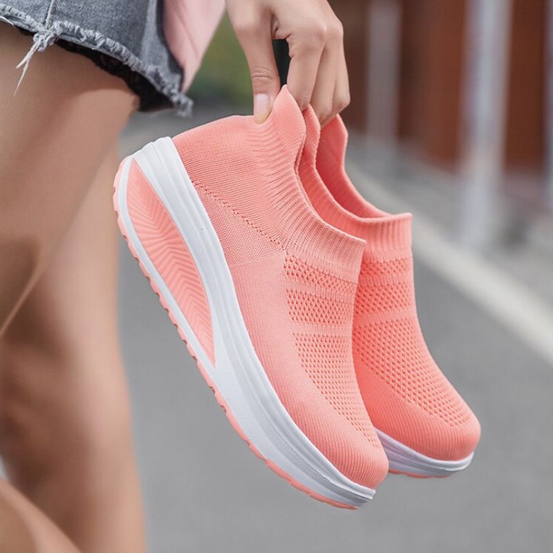 Aika Platform Sneakers Til Kvinder - Sort