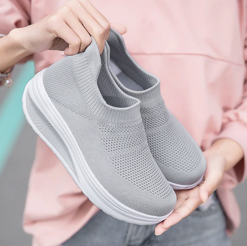 Aika Platform Sneakers Til Kvinder - Sort