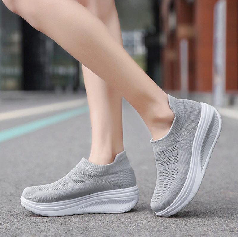 Aika Platform Sneakers Til Kvinder - Sort