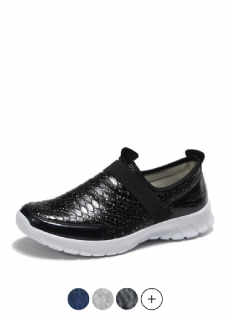 Aina Slip-on Sorte Sko Til Kvinder