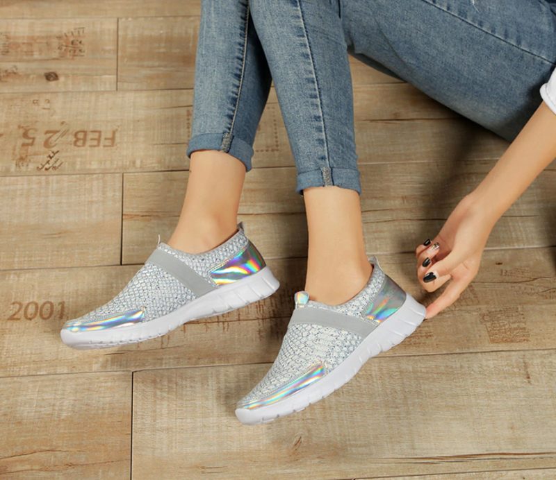 Aina Slip-on Sorte Sko Til Kvinder - Sort