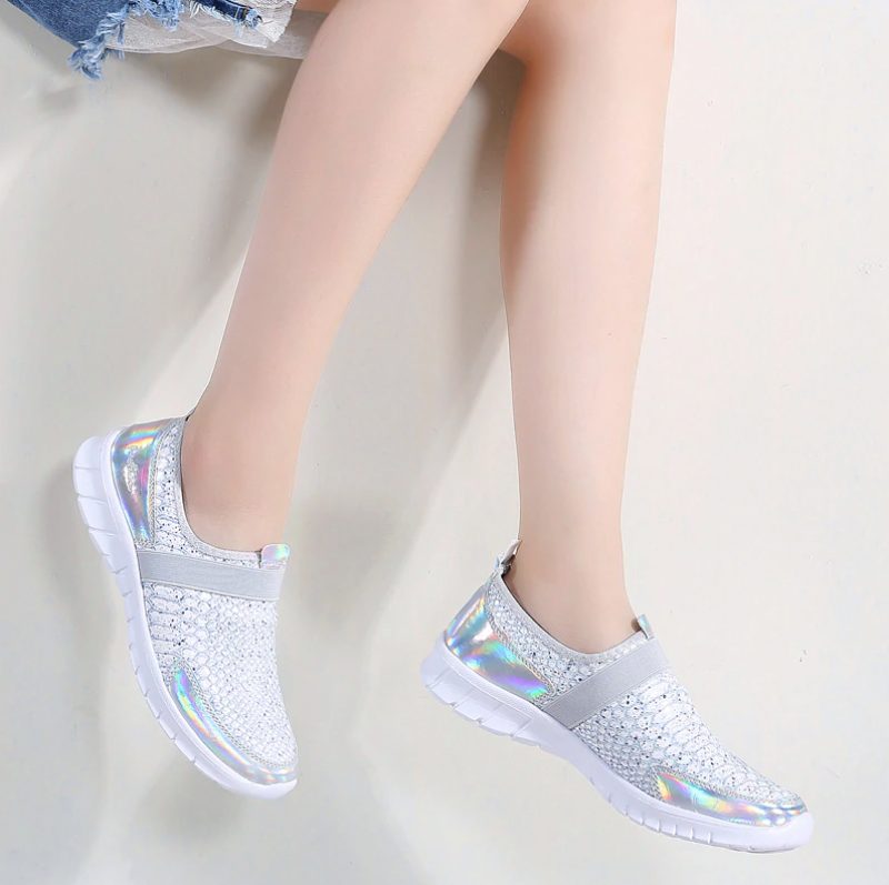 Aina Slip-on Sorte Sko Til Kvinder - Sort
