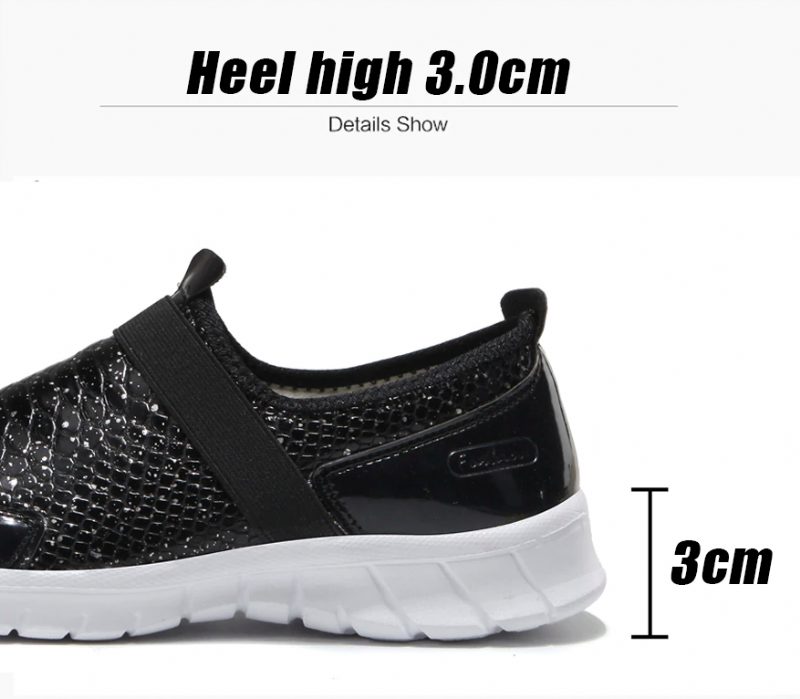 Aina Slip-on Sorte Sko Til Kvinder - Sort