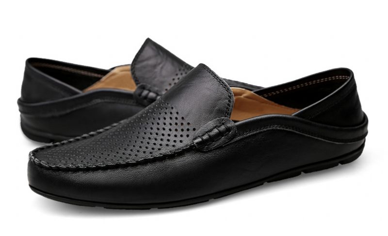 Akon Loafers Fritidssko Til Mænd - Sort