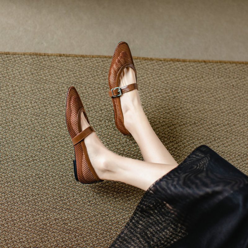 Albanien Kvinders Casual Mesh Flat - Sort