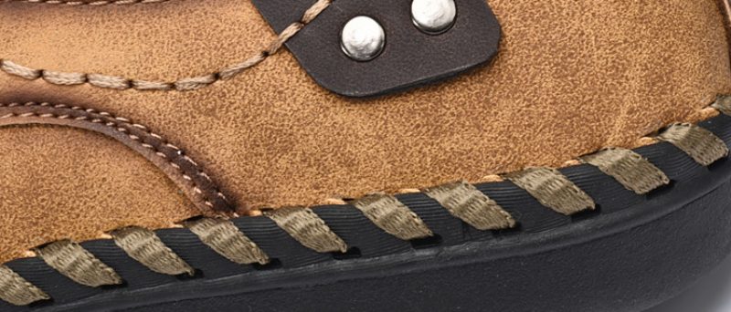 Alberth Loafers Fritidssko Til Mænd - Khaki