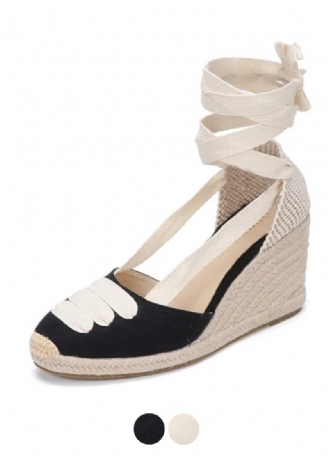 Albertina Espadrille Wedges-sandaler Til Kvinder