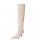 Beige Kort Pels