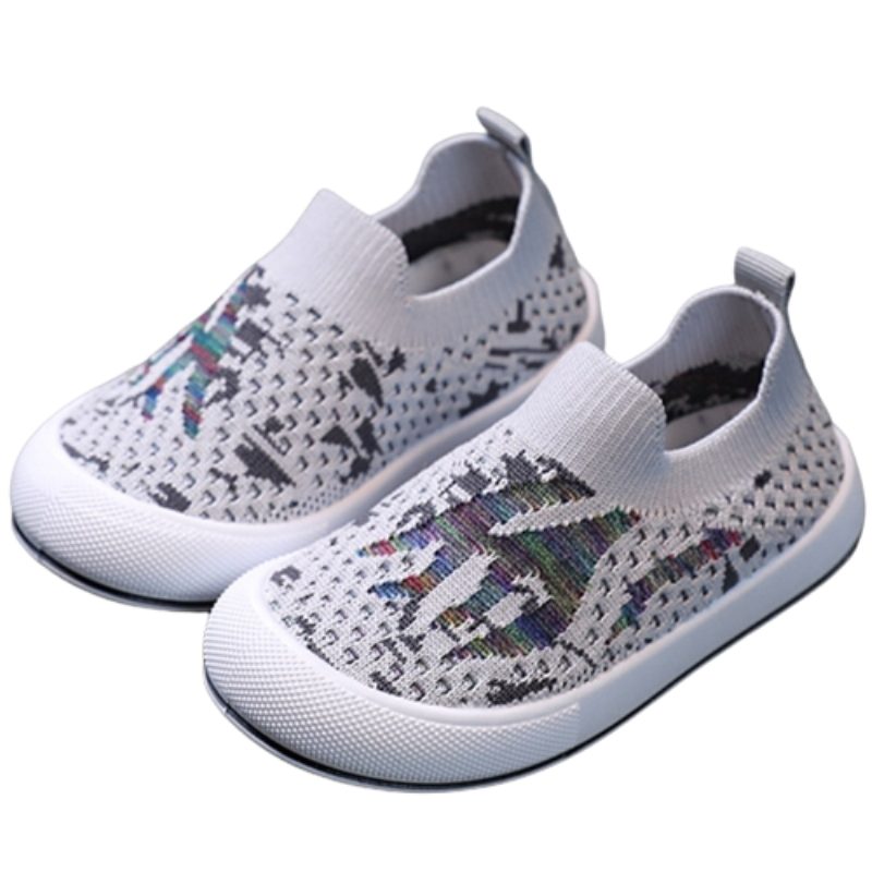 Alberty Unisex Slip-on Sneakers Til Børn - Grå