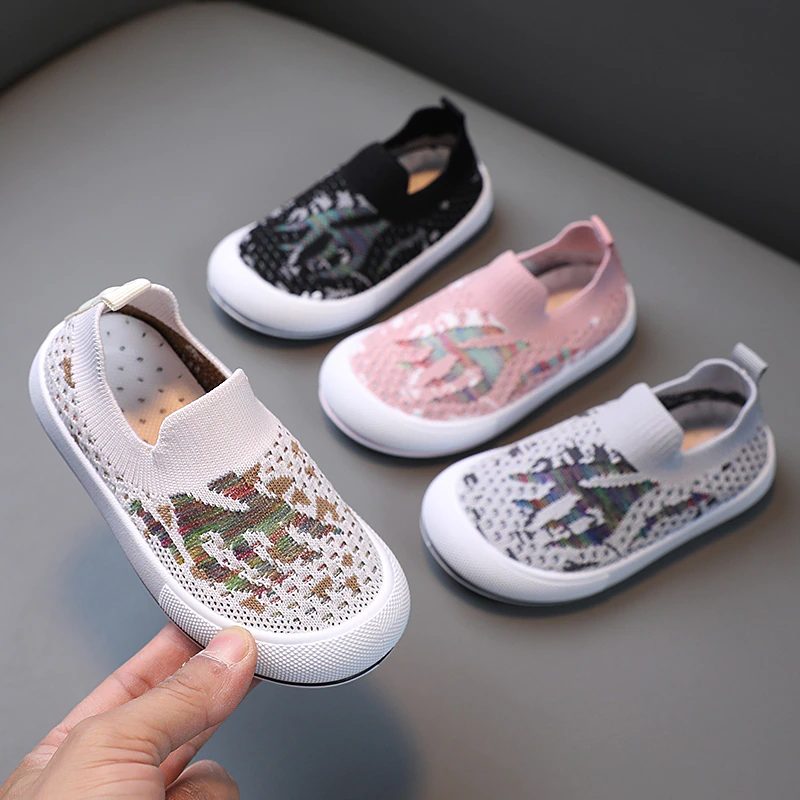 Alberty Unisex Slip-on Sneakers Til Børn - Grå