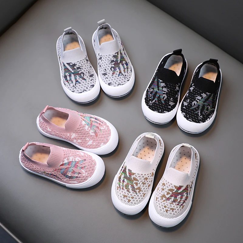 Alberty Unisex Slip-on Sneakers Til Børn - Grå