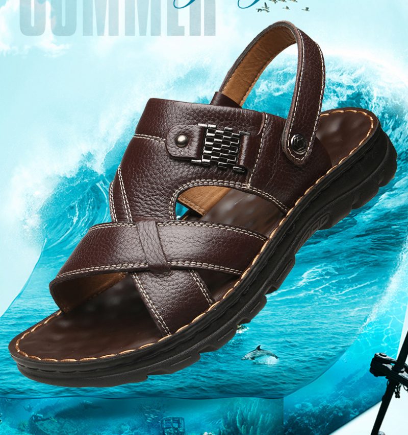 Albiol Mænds Mode Sandal - Brun