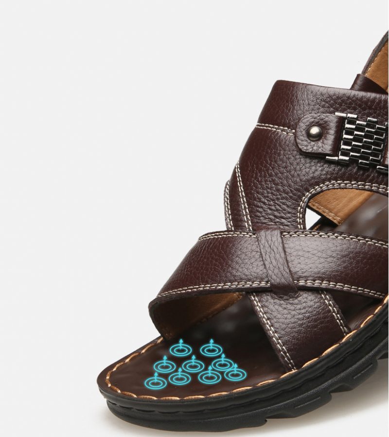 Albiol Mænds Mode Sandal - Brun