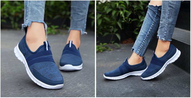 Alcala Slip-on Sko Til Kvinder - Lyseblå