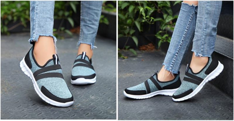 Alcala Slip-on Sko Til Kvinder - Lyseblå