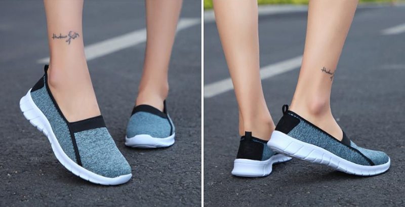 Aldana Slip-on Sko Til Kvinder - Grå