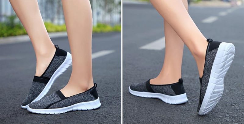 Aldana Slip-on Sko Til Kvinder - Grå