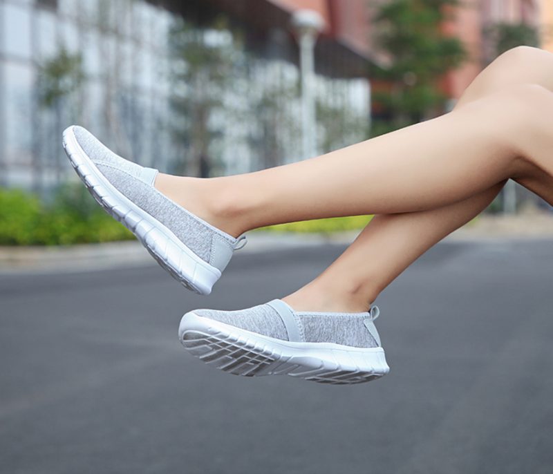 Aldana Slip-on Sko Til Kvinder - Grå