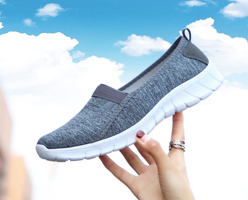 Aldana Slip-on Sko Til Kvinder - Grå