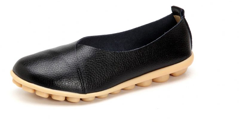Aldobia Loafer Sorte Sko Til Kvinder - Sort