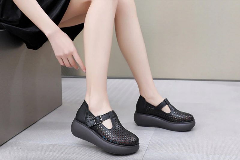Alegria Kvindeplatform - Beige
