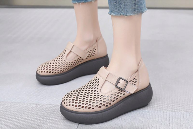 Alegria Kvindeplatform - Beige