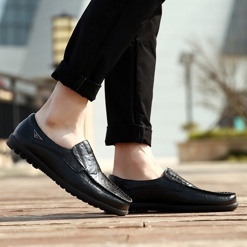 Alei Loafers Dress Sko Til Mænd - Orange