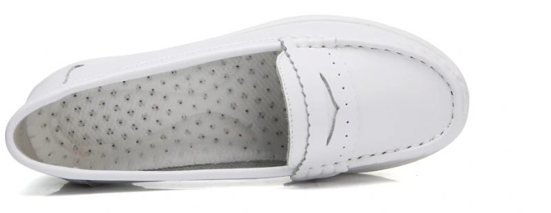 Aleida Dame Loafer Sko - Hvid