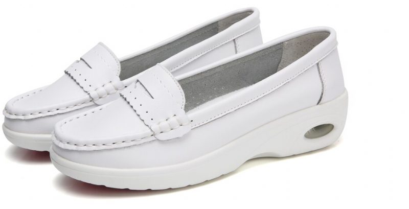 Aleida Dame Loafer Sko - Hvid