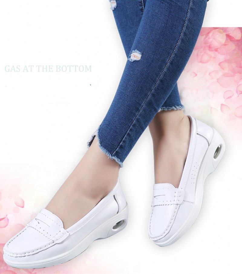 Aleida Dame Loafer Sko - Hvid