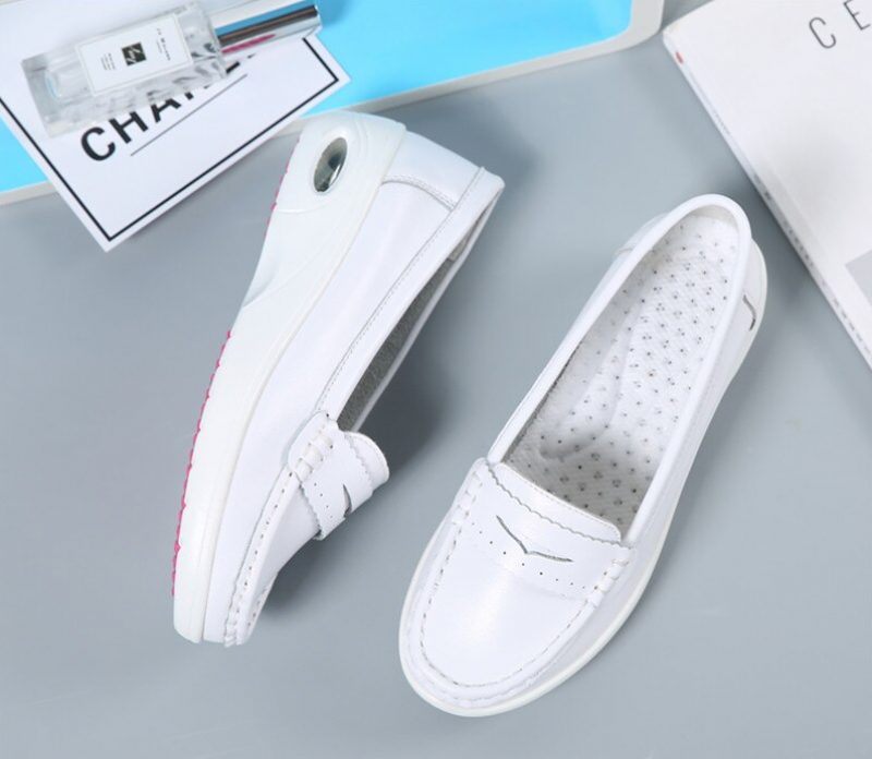 Aleida Dame Loafer Sko - Hvid