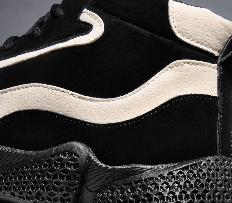 Aleix Mænds Mode Sneakers - Sort