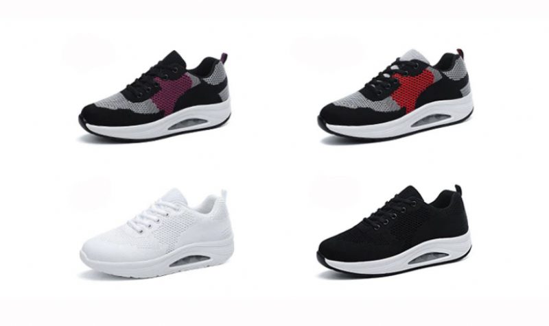 Aleja Platform Sneakersko Til Kvinder - Sort