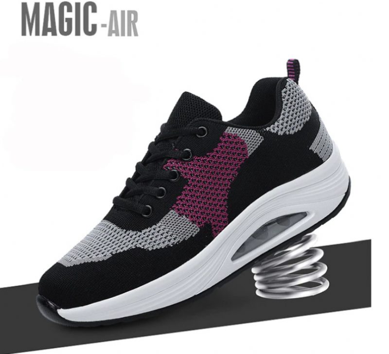 Aleja Platform Sneakersko Til Kvinder - Sort