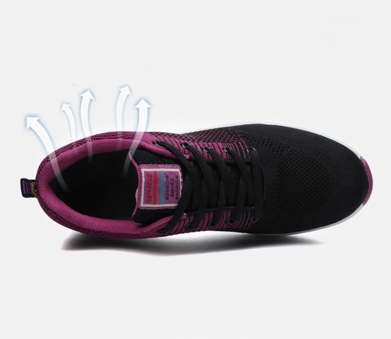 Aleja Platform Sneakersko Til Kvinder - Sort