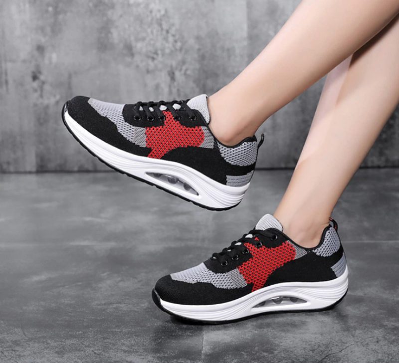 Aleja Platform Sneakersko Til Kvinder - Sort