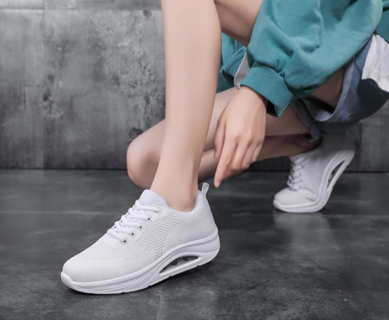 Aleja Platform Sneakersko Til Kvinder - Sort