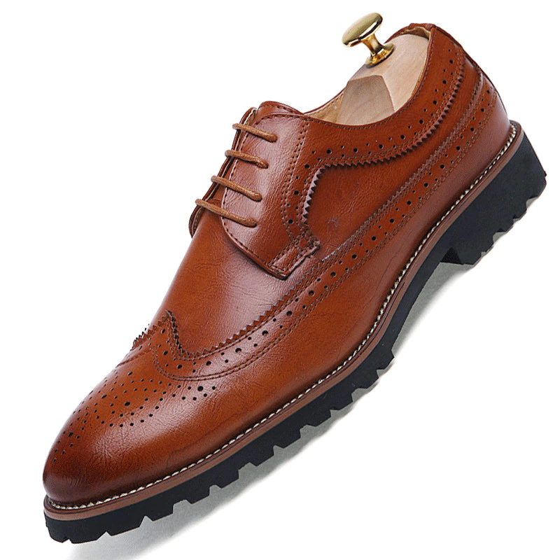 Alemar Loafers Dress Sko Til Mænd - Brun