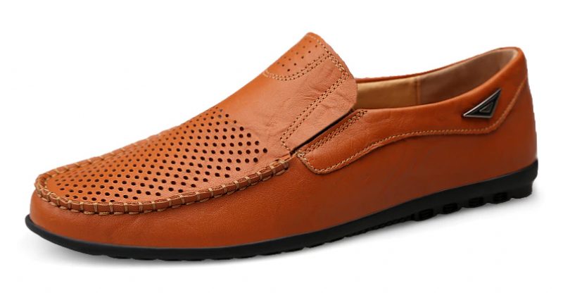 Alessandro Loafers Dress Sko Til Mænd - Orange