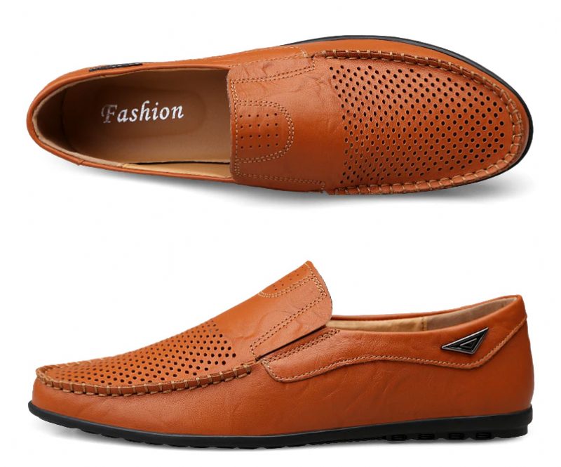 Alessandro Loafers Dress Sko Til Mænd - Orange