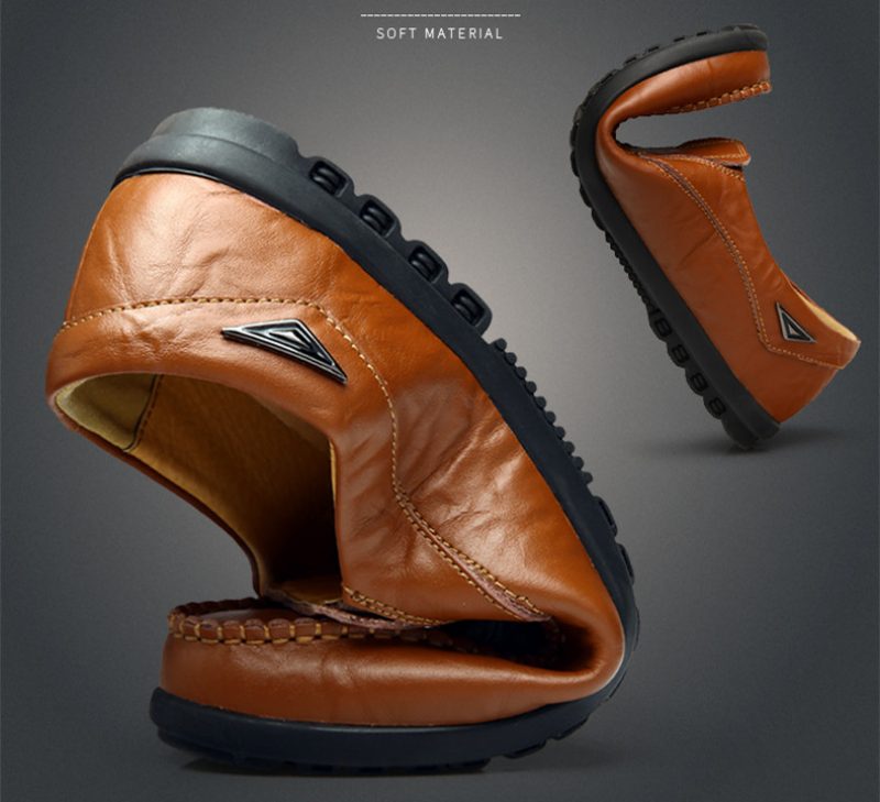 Alessandro Loafers Dress Sko Til Mænd - Orange